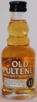 Preview: Old Pulteney 12 Jahre Miniatur ... 1x 0,05 Ltr.