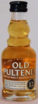 Old Pulteney 12 Jahre Miniatur ... 1x 0,05 Ltr.