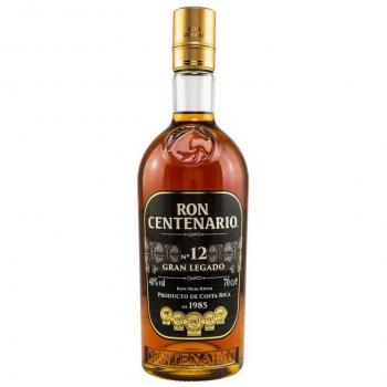 Ron Centenario 12 Jahre Gran Legado ... 1x 0,7 Ltr.