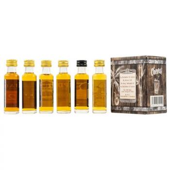 Rum Tasting Box (Set) - Kirsch 6 x 0,02 l ... 1x 0,12 Ltr.