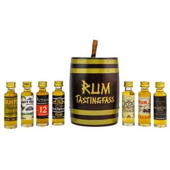 Rum Tasting Fass 7x 0,02 l ... 1x 0,14 Ltr.