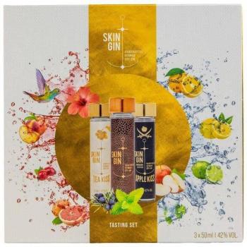 Skin Gin Tasting Set 3 x 5 cl ... 1x 0,15 Ltr.