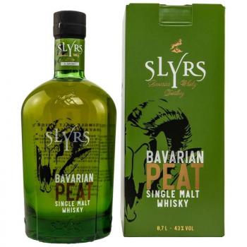 Slyrs Bavarian Peat Single Malt Whisky ... 1x 0,7 Ltr.