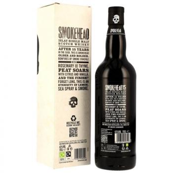 Smokehead 15 Jahre ... 1x 0,7 Ltr.