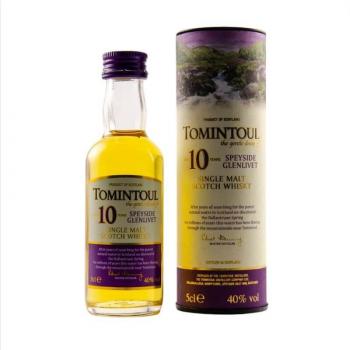 Tomintoul 10 Jahre Miniatur ... 1x 0,05 Ltr.