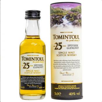 Tomintoul 25 Jahre Miniatur ... 1x 0,05 Ltr.