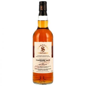 Tormore 2015/2025 - 9 Jahre - Signatory 100 Proof, Edition Nr. 45 ... 1x 0,7 Ltr.