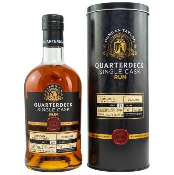 Trinidad Caroni Quarterdeck Rum 1998/2022 - 24 Jahre - #37 (Duncan Taylor) ... 1x 0,7 Ltr.