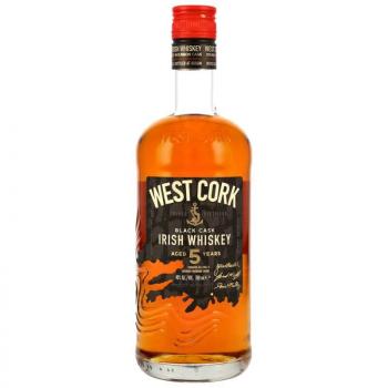 West Cork Black Cask - 5 Jahre - Blended Irish Whiskey ... 1x 0,7 Ltr.