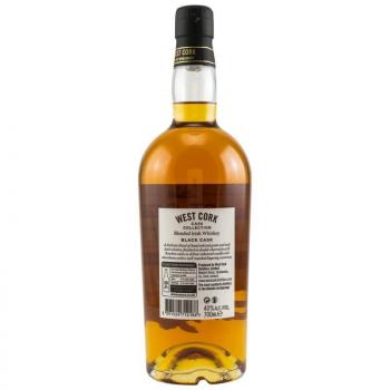 West Cork Black Cask Blended Irish Whiskey  ... 1x 0,7 Ltr.
