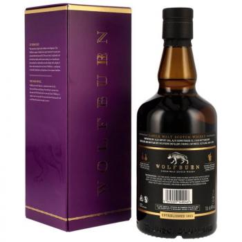 Wolfburn 12 Jahre Single Malt, Bourbon & Oloroso Sherry Casks ... 1x 0,7 Ltr.