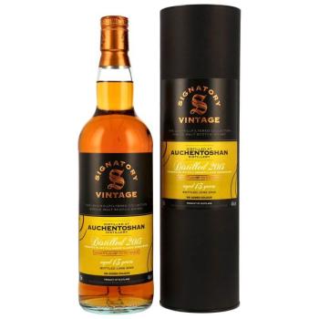 Auchentoshan 2013/2026 - 13 Jahre - 1st Fill Amontillado Sherry Casks Finish - Signatory un-chill