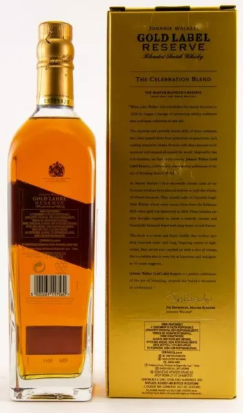 Johnnie Walker Gold Label Reserve ... 1x 0,7 Ltr.