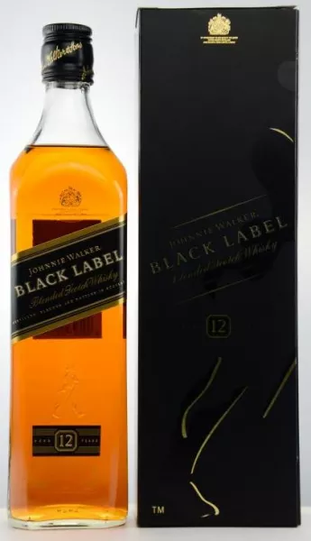 Johnnie Walker Black Label ... 1x 0,7 Ltr.