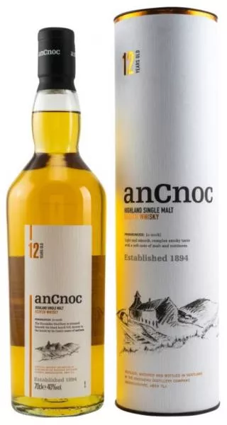 An Cnoc 12 Jahre ... 1x 0,7 Ltr. An Cnoc 12 Jahre ... 1x 0,7 Ltr.