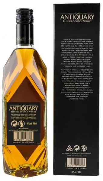 The Antiquary 12 Jahre Superior DeLuxe ... 1x 0,7 Ltr.