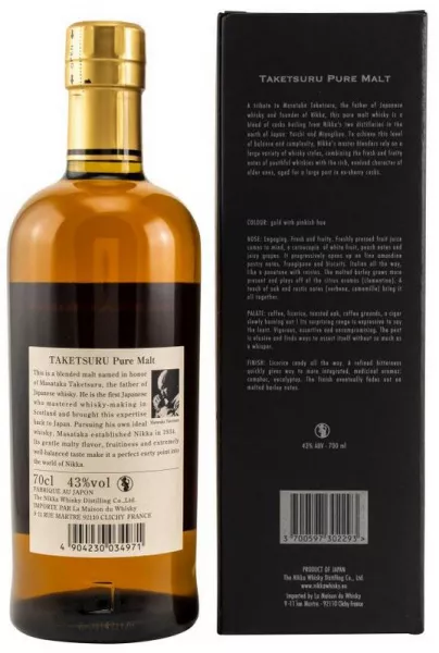 Nikka Taketsuru Pure Malt ... 1x 0,7 Ltr.