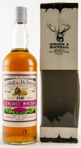 Glenlivet 1940 Gordon & MacPhail ... 1x 0,7 Ltr.