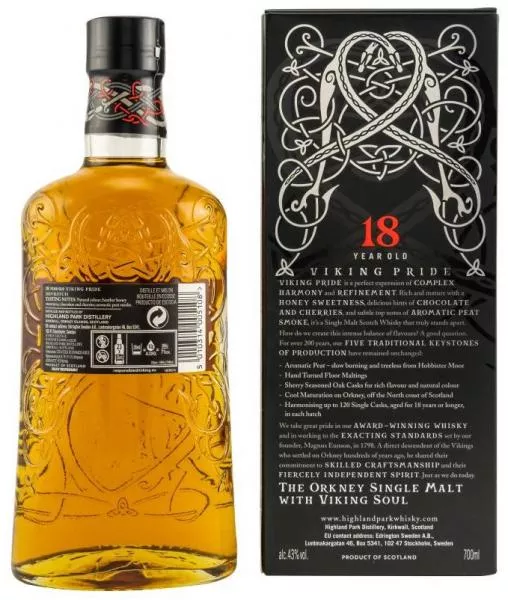 Highland Park 18 Jahre ... 1x 0,7 Ltr.