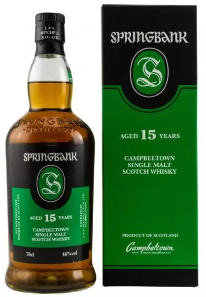 Springbank 15 Jahre ... 1x 0,7 Ltr.