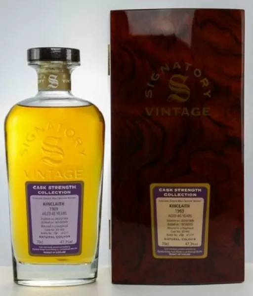 Kinclaith 1969 Signatory Vintage Cask Strength ... 1x 0,7 Ltr.