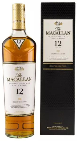 Macallan 12 Jahre Sherry Oak ... 1x 0,7 Ltr.