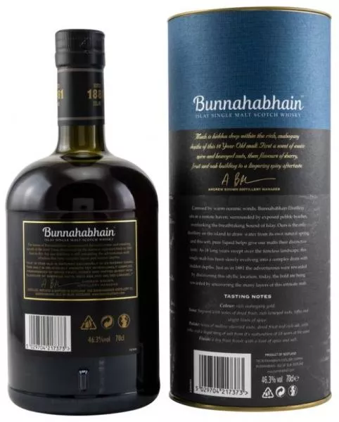 Bunnahabhain 18 Jahre ... 1x 0,7 Ltr.