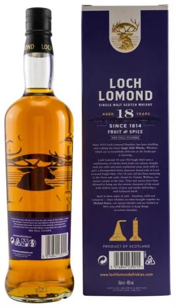 Loch Lomond 18 Jahre ... 1x 0,7 Ltr.