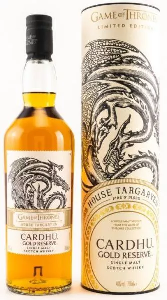 Cardhu Gold Reserve GOT Haus Targaryen ... 1x 0,7 Ltr.