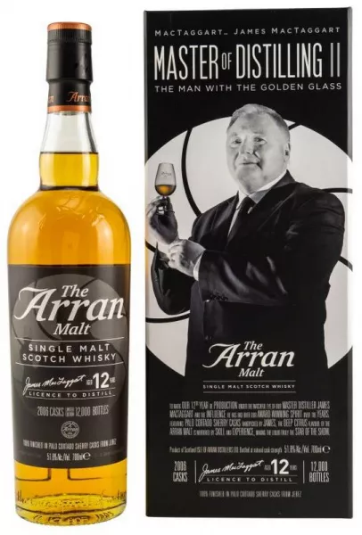 Arran 12 Jahre Master of Distilling II ... 1x 0,7 Ltr.