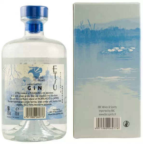 Etsu Japanese Gin ... 1x 0,7 Ltr.