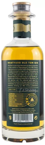 Boatyard Old Tom Gin ... 1x 0,7 Ltr.