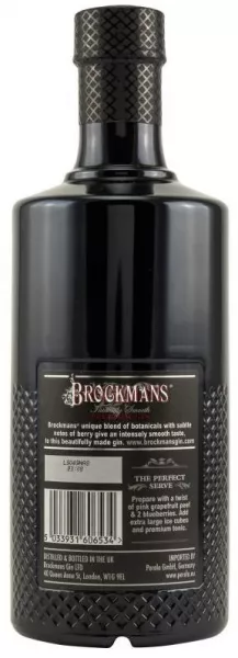 Brockmans Gin ... 1x 0,7 Ltr. Brockmans Gin ... 1x 0,7 Ltr.