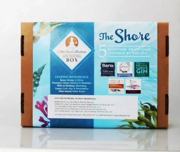 Gin Tasting Box The Shore ... 1x 0,2 Ltr. Gin Tasting Box The Shore ... 1x 0,2 Ltr.