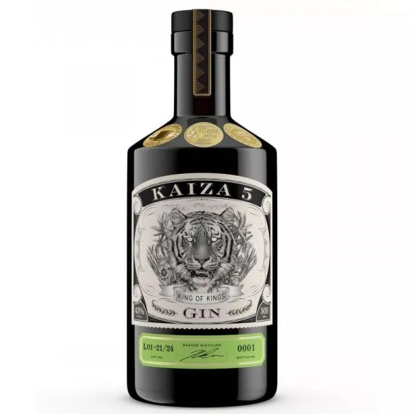 Kaiza 5 - King of Gins ... 1x 0,5 Ltr. Kaiza 5 - King of Gins ... 1x 0,5 Ltr.