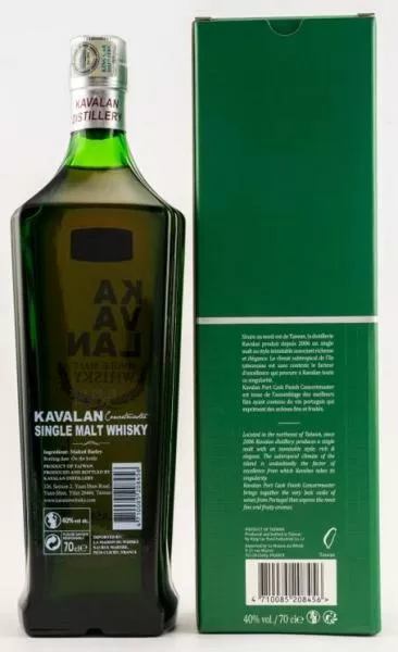 Kavalan Concertmaster, Port Cask Finish ... 1x 0,7 Ltr.