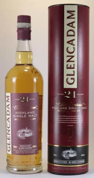 Glencadam 21 Jahre ... 1x 0,7 Ltr. Glencadam 21 Jahre ... 1x 0,7 Ltr.