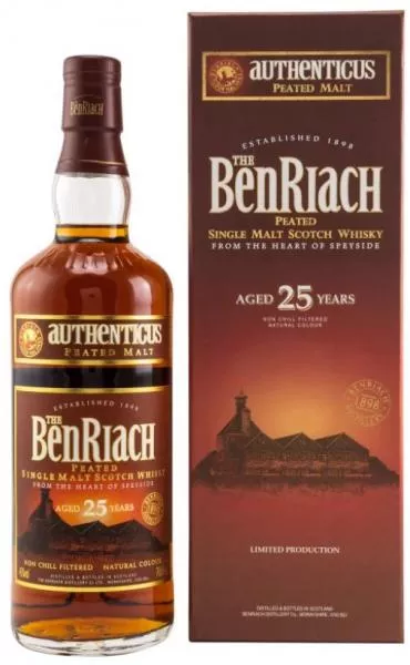 Benriach 25 Jahre Authenticus ... 1x 0,7 Ltr.