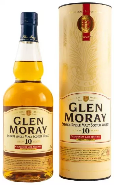 Glen Moray 10 Jahre Chardonnay Cask ... 1x 0,7 Ltr.