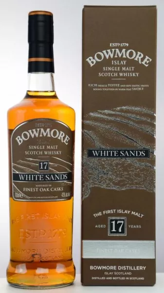 Bowmore 17 Jahre White Sands ... 1x 0,7 Ltr.