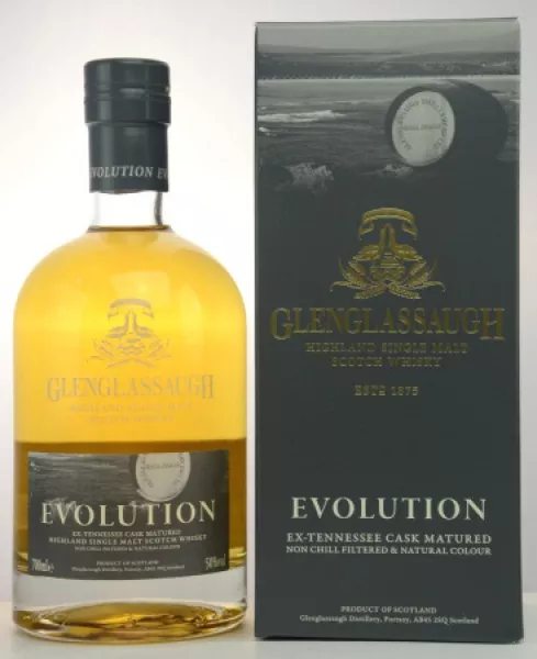 Glenglassaugh Evolution 50 Vol % ... 1x 0,7 Ltr. Glenglassaugh Evolution 50 Vol % ... 1x 0,7 Ltr.