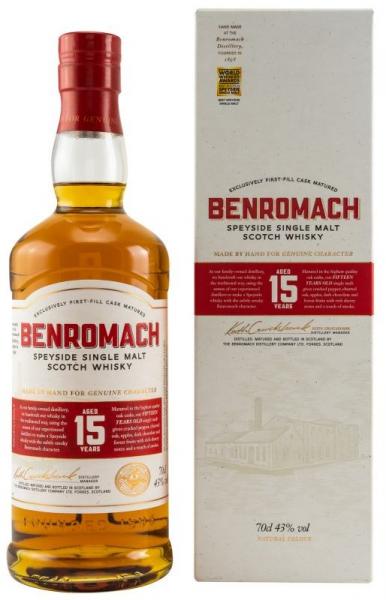 Benromach 15 Jahre ... 1x 0,7 Ltr.