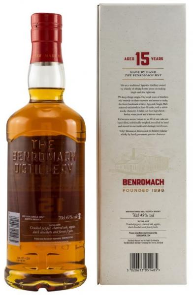 Benromach 15 Jahre ... 1x 0,7 Ltr.