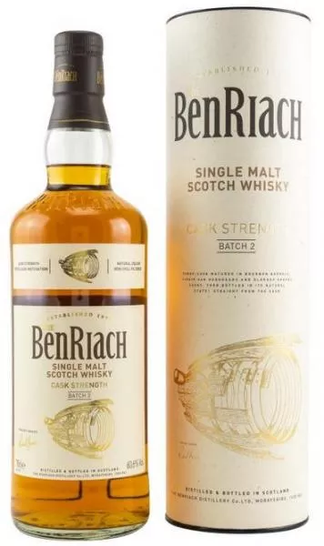 Benriach Cask Strength Batch #2 ... 1x 0,7 Ltr.