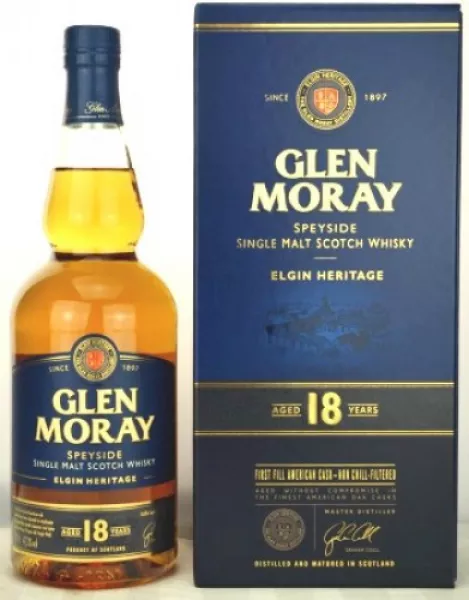 Glen Moray 18 Jahre ... 1x 0,7 Ltr.