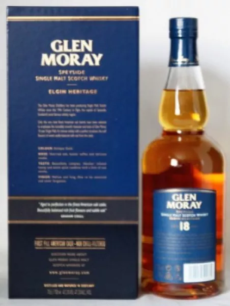 Glen Moray 18 Jahre ... 1x 0,7 Ltr.