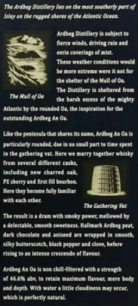 Ardbeg An Oa ... 1x 0,7 Ltr.