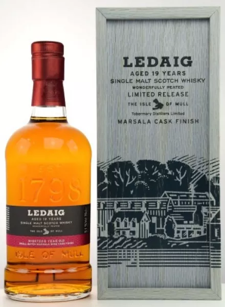 Ledaig 19 Jahre Marsala Cask Finish ... 1x 0,7 Ltr.