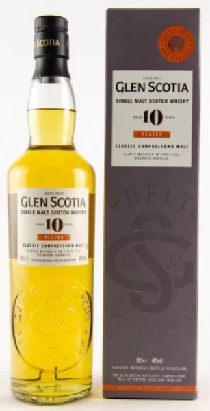 Glen Scotia 10 Jahre peated ... 1x 0,7 Ltr.