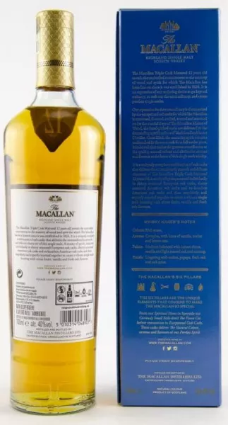 Macallan 12 Jahre Triple Cask ... 1x 0,7 Ltr.